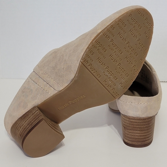 Hush Puppies Leopard Suede Mules - Picture 5 of 7